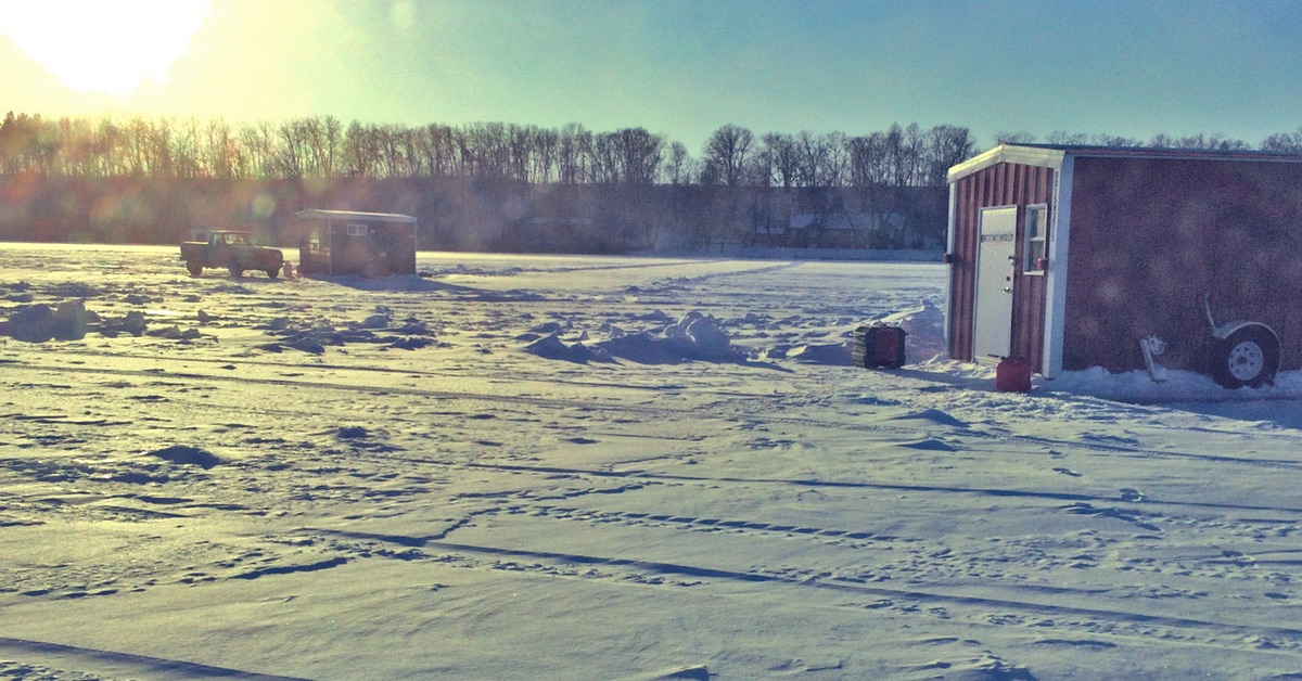 Ice Fishing 101: Shelter Storage 